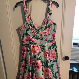 ModCloth Flower Dress